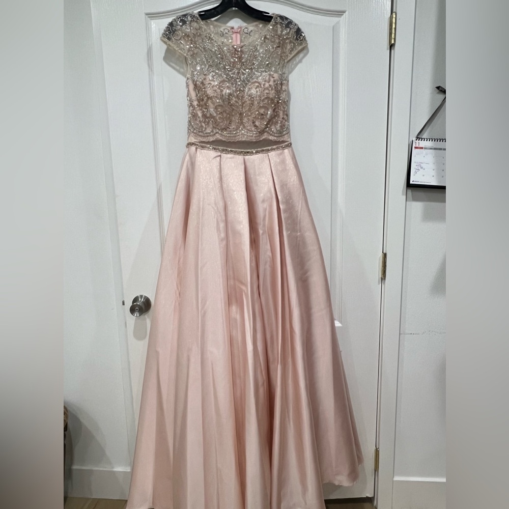Pretty baby pink dress